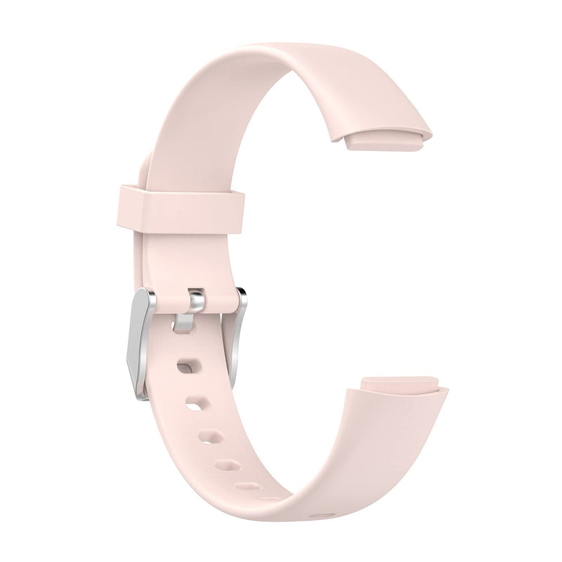 [Australia - AusPower] - eiEuuk Watch Bands Compatible with Fitbit Luxe Smartwatch,Thin Soft Silicone Wristbands Replacement for Fitbit Luxe Women Men 2021,SmallLarge, Lavender&Sand powder&Pink 