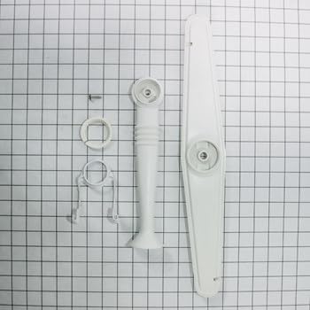 [Australia - AusPower] - 675808 Middle Spray Arm Kit Replacement With Manifold For Dishwasher Compatible With Whirlpool Budora 