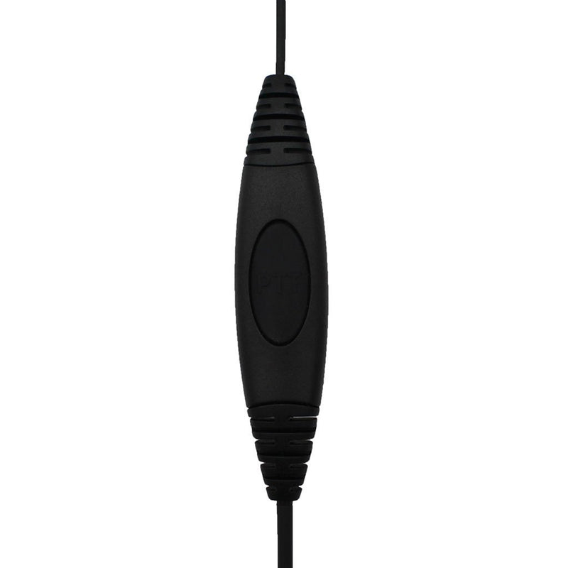 [Australia - AusPower] - Two Way Radio Overhead Headsets Headphones with Boom Mic is Compatible with 2 Pin Kenwood Baofeng UV-5R Puxing Quansheng Wouxun HYT Nexedge Puxing 