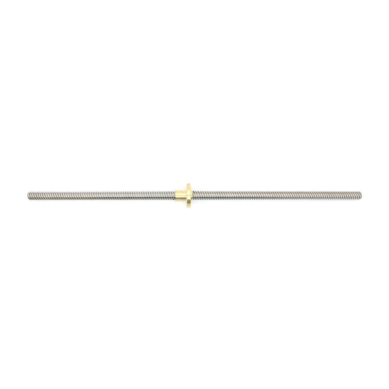[Australia - AusPower] - ReliaBot 300mm T8 Tr8x8 Lead Screw and Brass Nut (Acme Thread, 2mm Pitch, 4 Starts, 8mm Lead) for 3D Printer Z Axis Lead screw with nut 