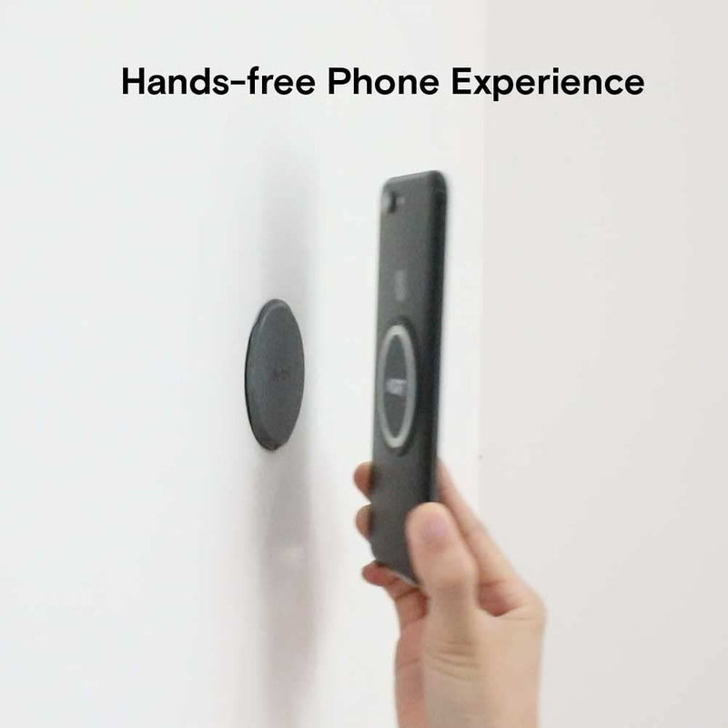 [Australia - AusPower] - MOFT Slim Flat Stick-on Magnetic Wall Sticker for Phones, Compatible with MagSafe Phones iPhone 12/13, and Universal with Snap Phone Sticker 