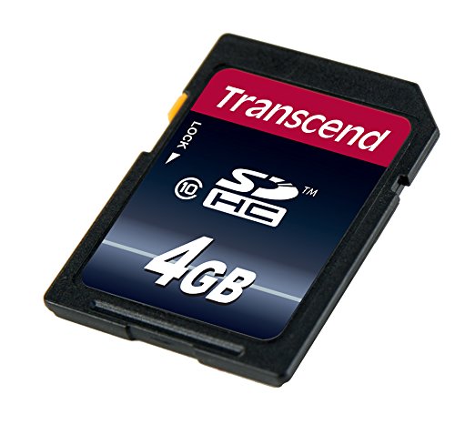 [Australia - AusPower] - Transcend 4GB Class 10 SDHC Card (TS4GSDHC10) Standard Packaging 