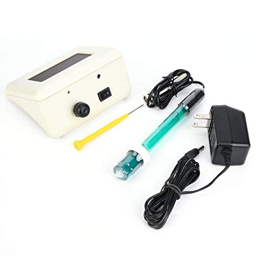 [Australia - AusPower] - Digital PH Meter 0.00-14.00PH PH-025M Online PH Meter Water Quality Monitor 24 Hours Continuously Work Resolution 0.01PH with Electrode Probe BNC US 110V 