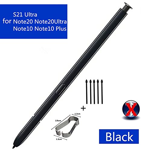 [Australia - AusPower] - A-creator Galaxy S21 Ultra S Pen for Samsung Galaxy S21 Ultra 5G 6.8'' Note20 Note20 Ultra 5G Note10 Note10 Plus 5G (Without Bluetooth)(S Pen/Black) 