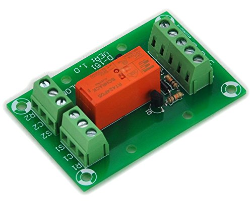 [Australia - AusPower] - ELECTRONICS-SALON Bistable/Latching DPDT 8 Amp Power Relay Module, DC5V Coil, RT424F05 