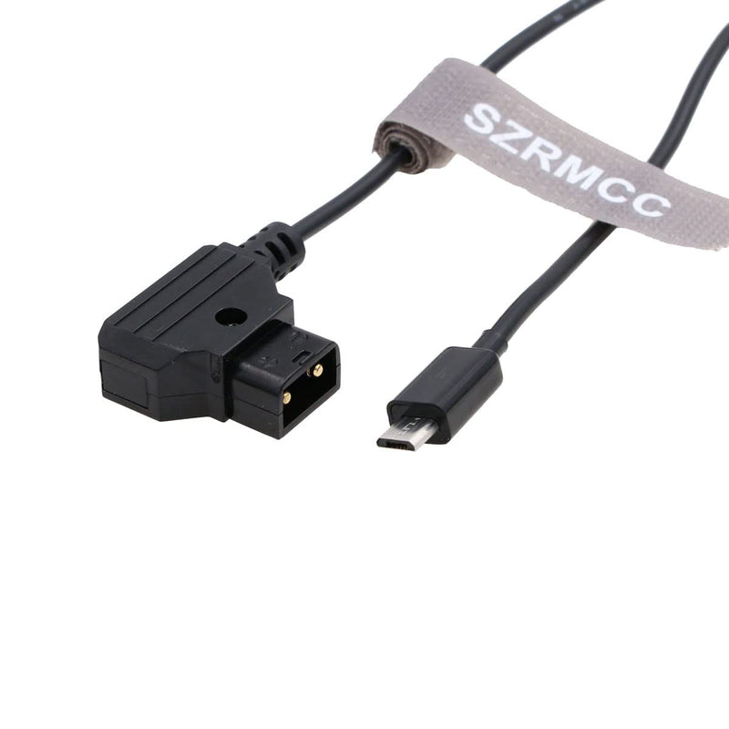[Australia - AusPower] - SZRMCC Nucleus Nano Follow Focus Motor or Handwheel Straight Micro USB 5V Regulated to D-Tap Power Cable for Tilta 