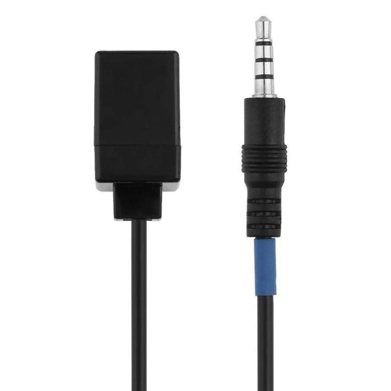 [Australia - AusPower] - Premium Female RJ9 Headset Jack 3.5mm Plug Telephone Cable Female to Male Stereo Adapter Cable for iPhone Android or Other Smartphone Devices (1 Adapter) 1 Adapter 