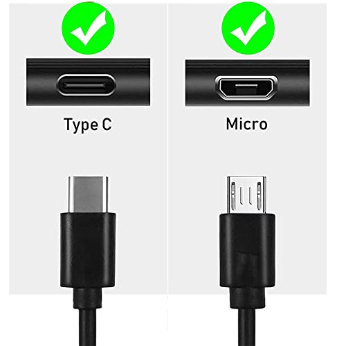 [Australia - AusPower] - Mirco USB C Charger Charging Cable Cord Compatible with Beats by Dr Dre Studio Solo 3 2 2.0 Powerbeats 3 2 Beats Flex/Fit Pro Headphone, Samsung Galaxy Tab Tablet, JBL, Bose Speaker/Earbud and More 