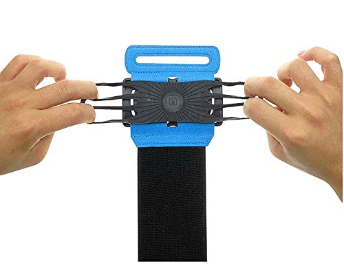 [Australia - AusPower] - Running Armband for iPhone 12 Pro Max / 11 Pro Max/XR, 180 Rotatable Wrist Band Phone Holder Case for Samsung Galaxy S20 Plus/Note 20 Ultra/Note 10 Plus/Note 20 / S20 S10 / A21 A71 / S10 Plus 