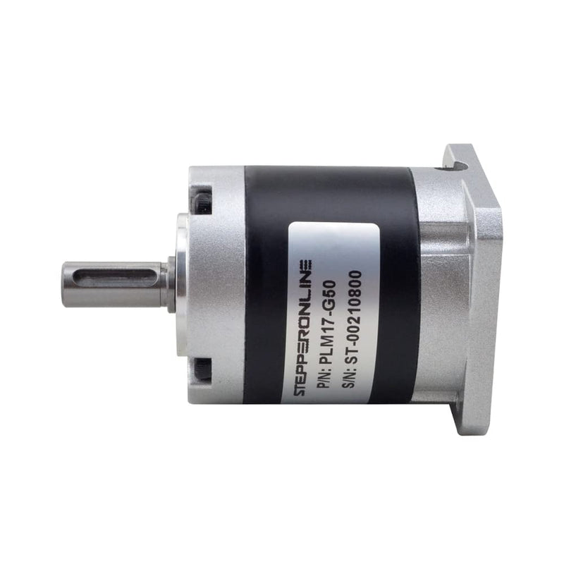 [Australia - AusPower] - STEPPERONLINE PLM Series Planetary Gearbox Gear Ratio 50:1 Backlash 50 arc-min for 9.5mm Short Shaft Length Nema 17 Stepper Motor 