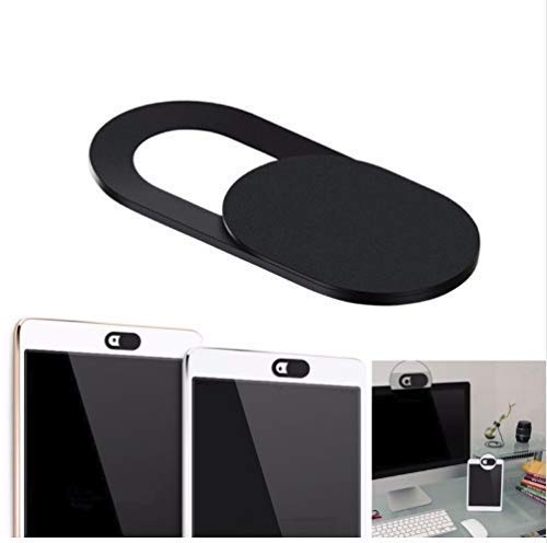 [Australia - AusPower] - Webcam Cover Ultra Thin Slide for MacBook, MacBook Air, iMac, Chromebook, Laptops, HP, Dell, Lenovo, iPhone, Samsung Galaxy, PC, etc. [3-Pack]. Protect Your Privacy! Black 