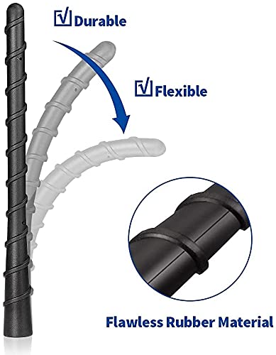 [Australia - AusPower] - Bingfu Vehicle Rubber Antenna Mast Car Truck Antenna Replacement for GM Chevy Chevrolet Silverado 1500 2500 3500 Colorado Equinox Trailblazer Trax Sonic GMC Sierra 1500 2500 3500 Denali Terrain Yukon 