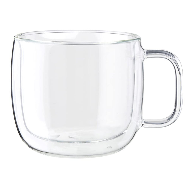 [Australia - AusPower] - ZWILLING J.A. Henckels Cappuccino Mug Set, Clear 