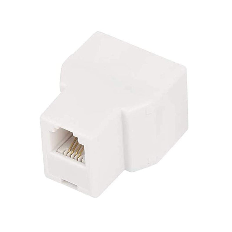 [Australia - AusPower] - 3Female Telephone Splitter Adapter Cable,Telephone Landline Cable Connector and Separator (RJ11 6P4C-3 Pack) RJ11 6P4C-3 Pack 