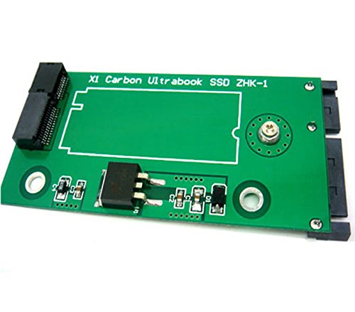 [Australia - AusPower] - Sintech 26pin SSD to SATA Adapter Card with USB Cable, Compatible with Sandisk SD5SG2 from Lenovo X1 Carbon Ultrabook 2012 Year X1 SSD SATA 