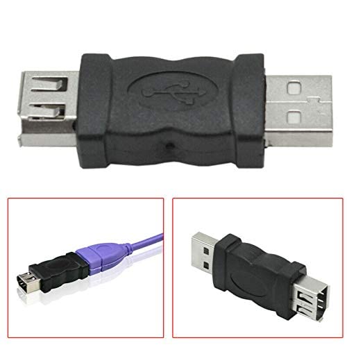[Australia - AusPower] - ANiceSeller Firewire IEEE 1394 6 Pin Female to USB Male Adaptor Convertor 1 pcs 