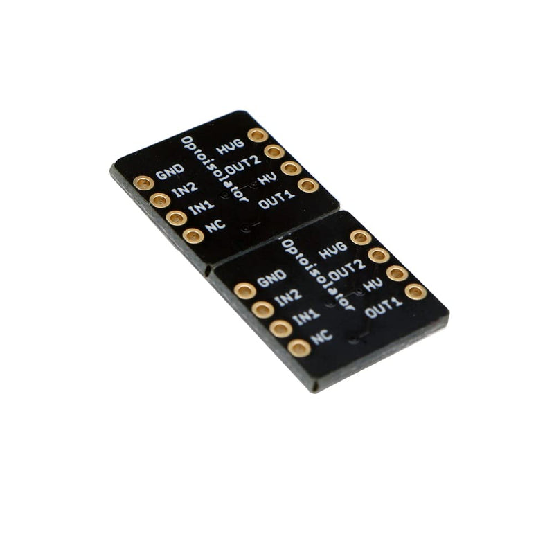 [Australia - AusPower] - Treedix Opto-Isolator Breakout Board with Two Photodiodes Built-in Comes with 2 Channel Coupler for Blocking Circuit 