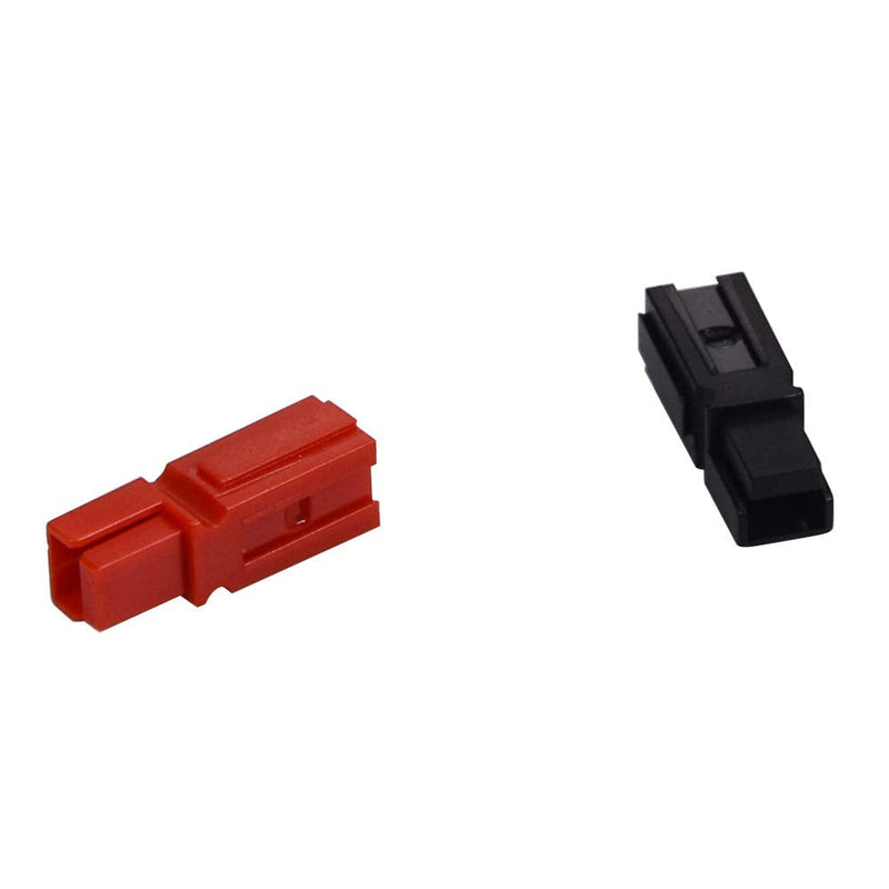 [Australia - AusPower] - 30A Battery Connectors Contacts Modular Power Supply Battery Connectors for 30 AMP 30 A,10 Pcs Black Housings+10 Pcs Red Housings+20 Pcs Contacts+10 pcs Sleeve Covers 