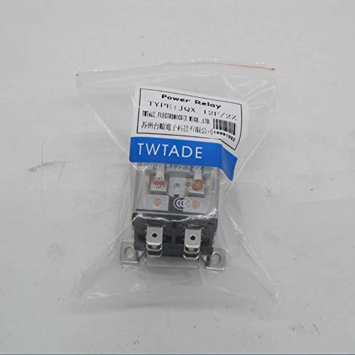 [Australia - AusPower] - TWTADE/JQX-12F-2Z AC 110V Coil Voltage 30A DPDT 2NO+2NC General Purpose High Power Relay 8 Pin (Quality assurance for 1 years) 