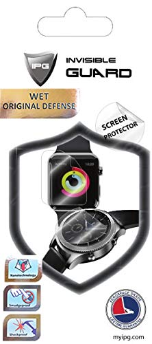 [Australia - AusPower] - IPG for Amazfit GTS 3 Smart Watch Screen Protector (2 Units) Invisible Ultra HD Clear Film Anti Scratch Guard-Smooth/Self-Healing/Bubble -Free for GTS 3 