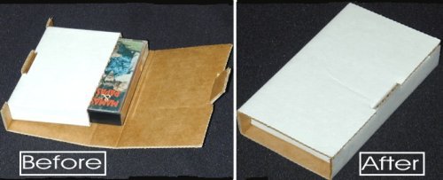 [Australia - AusPower] - (10) Audio Cassette Tape Fold-Up Cardboard Mailers #CABC01 - Shipping Boxes / Containers 