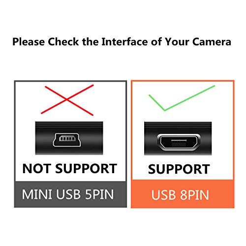 [Australia - AusPower] - Saipomor UC-E6 Replacement USB Cable for Panasonic Lumix DMC-FS3 DMC-FH4 DMC-FH7 DMC-FS12 DMC-FT5 DMC-FP8 DMC-FX01 Digital Cameras (3.3FT) 