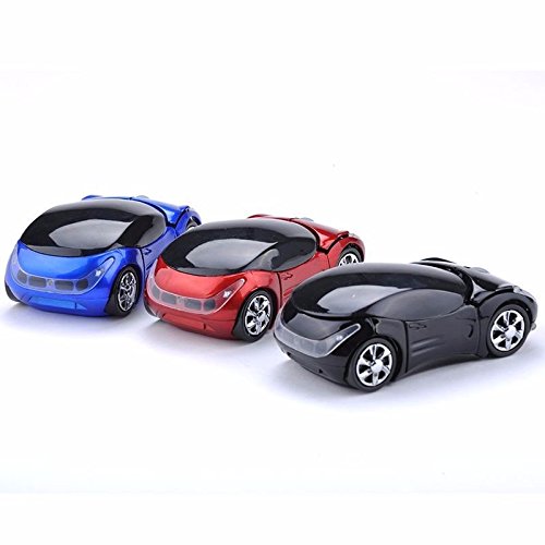 [Australia - AusPower] - WXG Mini car Shape Mouse - 2.4GHz 1600DPI Wireless Mouse with USB Receiver Tablet Laptop Desktop Computer Mouse 