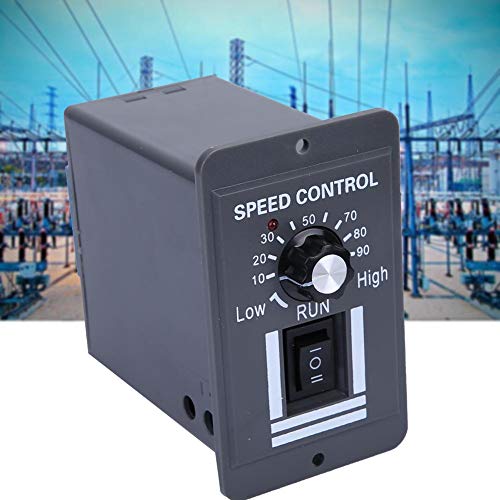 [Australia - AusPower] - Motor Speed Controller, DC 12-60V 40A PWM Brush Motor Speed Controller Adjustable Motor Governor Reversible Switch 