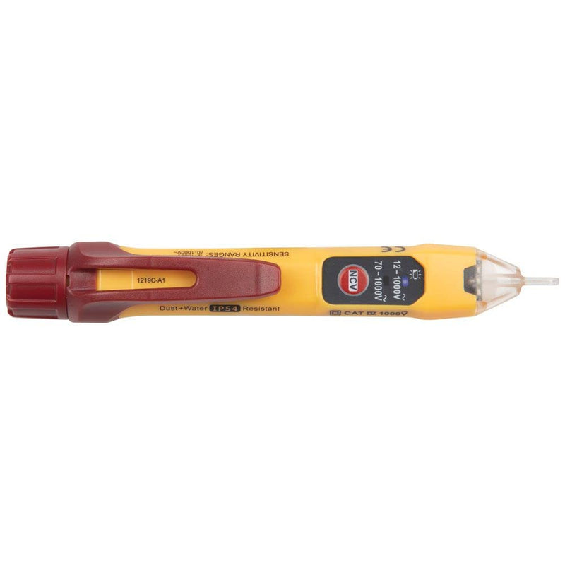 [Australia - AusPower] - Klein Tools NCVT2PKIT Non-Contact Voltage Tester with Outlet Tester, 12-48V AC or 48 - 1000V AC Dual Range for Broad Application Volt Tester w/ Receptacle Tester 