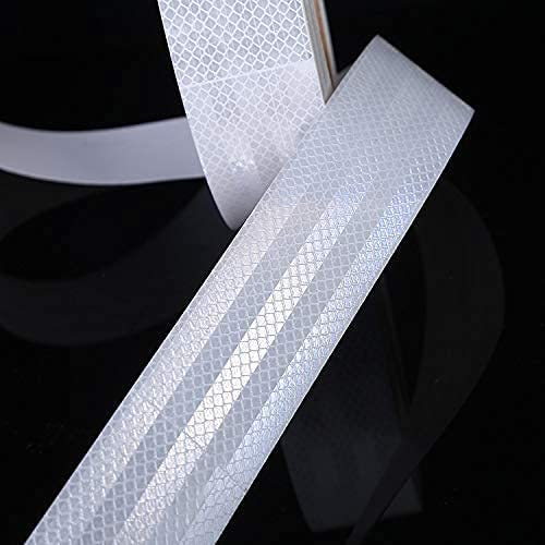 [Australia - AusPower] - Silver Reflective Tape,DOT-C2 Outdoor Safety Tape,High Viscosity, Waterproof, Fade Resistant,Durable,Reflector Conspicuity,Weather and Moisture Resistant,2 in × 20 FT 