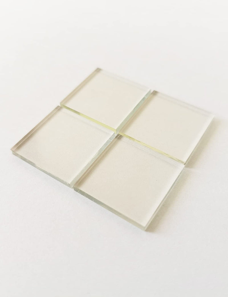 [Australia - AusPower] - FTO Coated Conductive Glass Transparent Fluorine-doped Tin Oxide SnO2:F Coated Conductive Glass for Lab R&D Use 15ohm/sq (20mm×20mm, 20 Slices) 20mm×20mm 