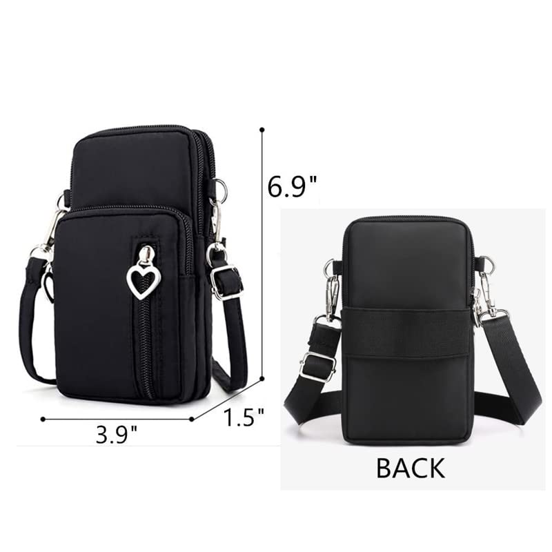 [Australia - AusPower] - Kimwing Small Phone Purse Crossbody Bag for Women Galaxy S20 FE 5G / Z Fold 3 / A22 A32 A20 A51 A52 A10S / S21 / iPhone 13 Pro Max, Armband for Moto G Stylus Power 2020 / OnePlus 9 8 / Pixel 6 Purple 