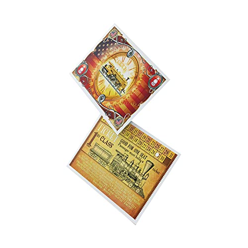 [Australia - AusPower] - Ticket to Ride Official Art Sleeves | All-in-One Pack of 152 Card Sleeves | Card Game Holder | Designed for Use with The Ticket to Ride Board Game | Made by Gamegenic 