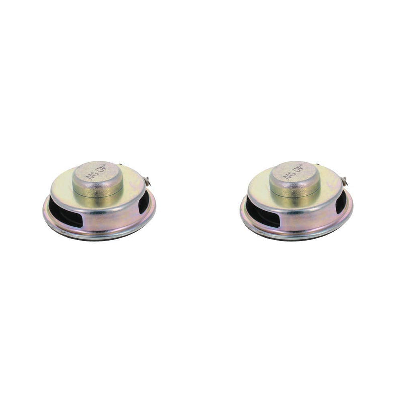 [Australia - AusPower] - Fielect DIY Magnetic Speaker 5W 4 Ohm 50mm Diameter Round Shape Replacement Loudspeaker 2pcs 