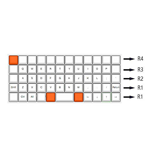 [Australia - AusPower] - YMDK Carbon Laser-Etched Top Print OEM Keycap 1.5mm PBT for MX Switches Planck Niu40 Preonic Keyboard (Top Printed)(Only Keycap) Carbon Top Print 