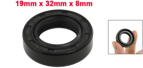 [Australia - AusPower] - uxcell Spring Loaded Metric Rotary Shaft TC Oil Seal Double Lip 19x32x8mm 