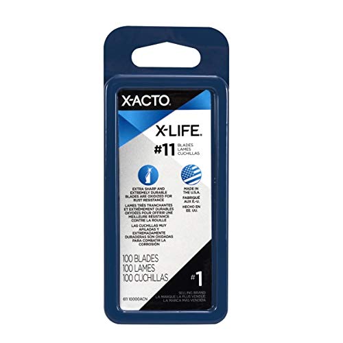 [Australia - AusPower] - X-Acto® Knife Blades, No. 11 Blade, Pack of 100 X-Life 100 count 