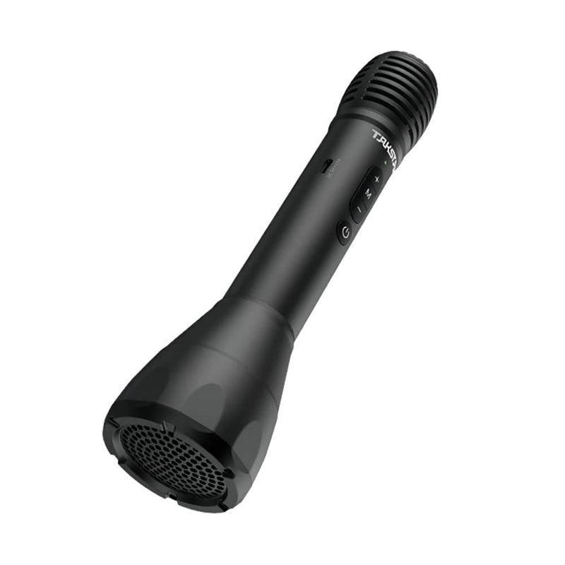 [Australia - AusPower] - 2 in 1 Bluetooth Wireless Microphone & Voice Ampfilier, Portable Handheld Mic for Karaoke/Meeting/Outdoors/Speech/Party - Takstar DA10 (Black) 