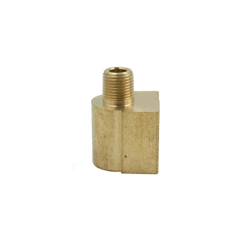 [Australia - AusPower] - Legines Brass Inverted Flare Fitting, Barstock Brake Line 90 Degree Male Elbow, 5/16" Tube OD x 1/8" NPT Male, Pack of 2 