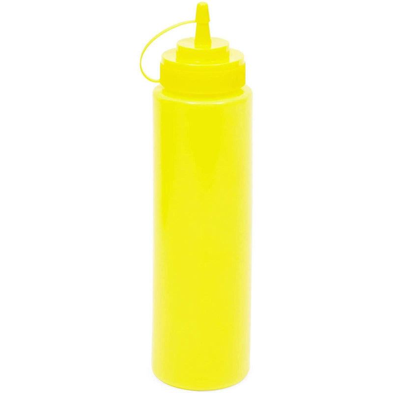 [Australia - AusPower] - Plastic Condiment Squeeze Bottles (Yellow, 24 oz, 6 Pack) 