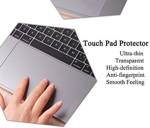 [Australia - AusPower] - Se7enline Compatible with MacBook Air 13" (2018-2021/2022) Trackpad New Protector (2 PCS) Touch Pad Cover Unti-Scratch Unti-Water for MacBook Air 13.3" M1 A2337/A1932/A2179, Clear/Transparent 13'' Macbook Air (2018-Now Version) 