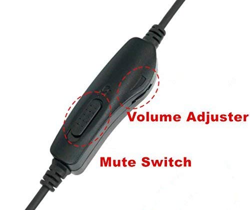 [Australia - AusPower] - Volume and Microphone Mute Headset Office Headphone with RJ9 Plug ONLY for Cisco IP Phones 7942 796X 797X 69XX Series 8811,8841,8851,8861,8941,8945,8961,9951,9971 