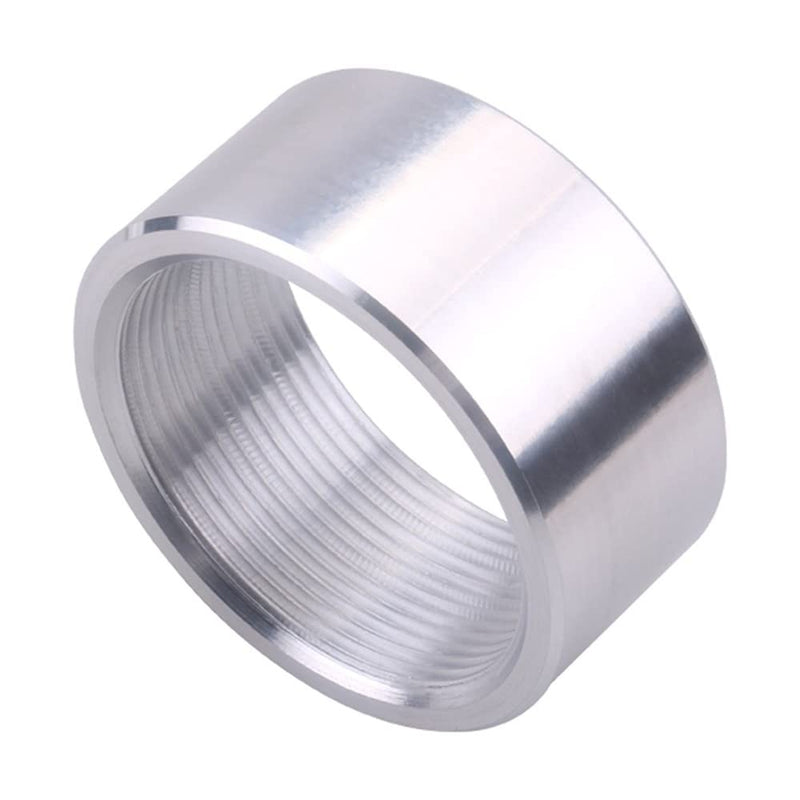 [Australia - AusPower] - 2 Inch NPT Female Thread Aluminum Weld On Pipe Fitting Bung,for Most Fluids,Female Weld On The Pipe Fitting Plug 