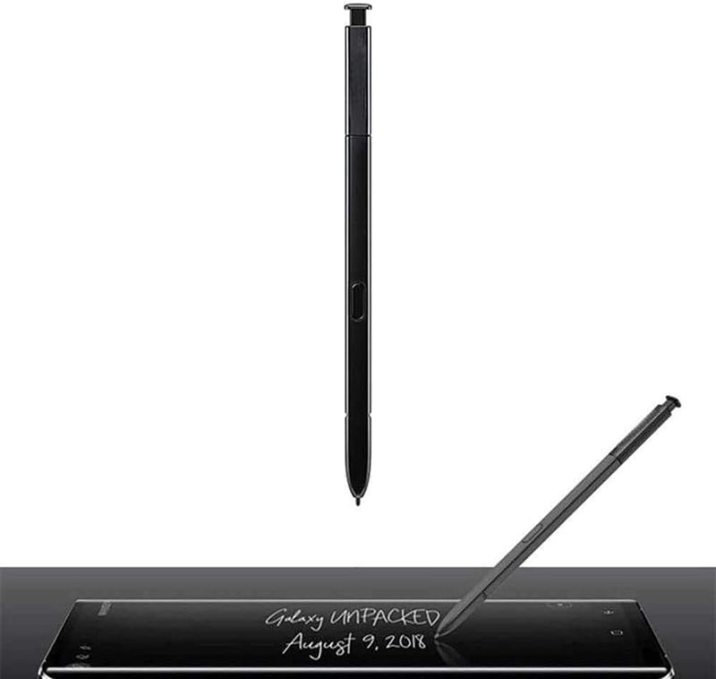 [Australia - AusPower] - Galaxy Note 9 Stylus Replacement for Samsung Galaxy Note 9 SM-N960 Pen Note 9 Pen Note9 Stylus Pen(with Bluetooth) + USB to Type-C Adapter + Tips/Nibs Replacement+Eject Pin (Black) Black 
