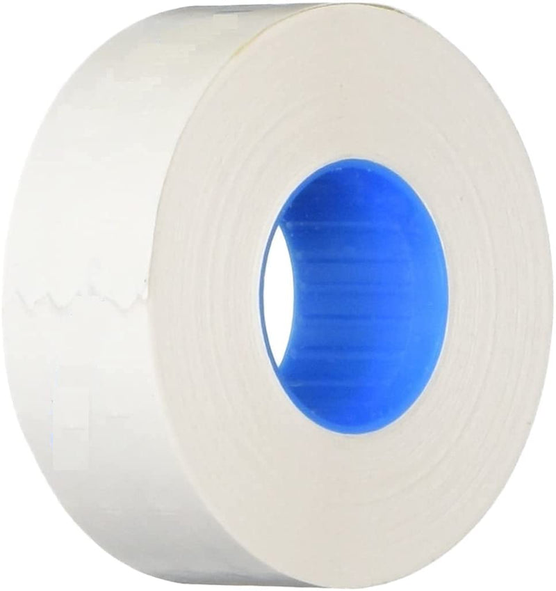 [Australia - AusPower] - Veltec Premium 2212 Pricing Labels for Garvey and Contact 22-6 22-7 22-8 Price Gun - 9 Rolls, 11,000 Labels and Free Inker (White) White 