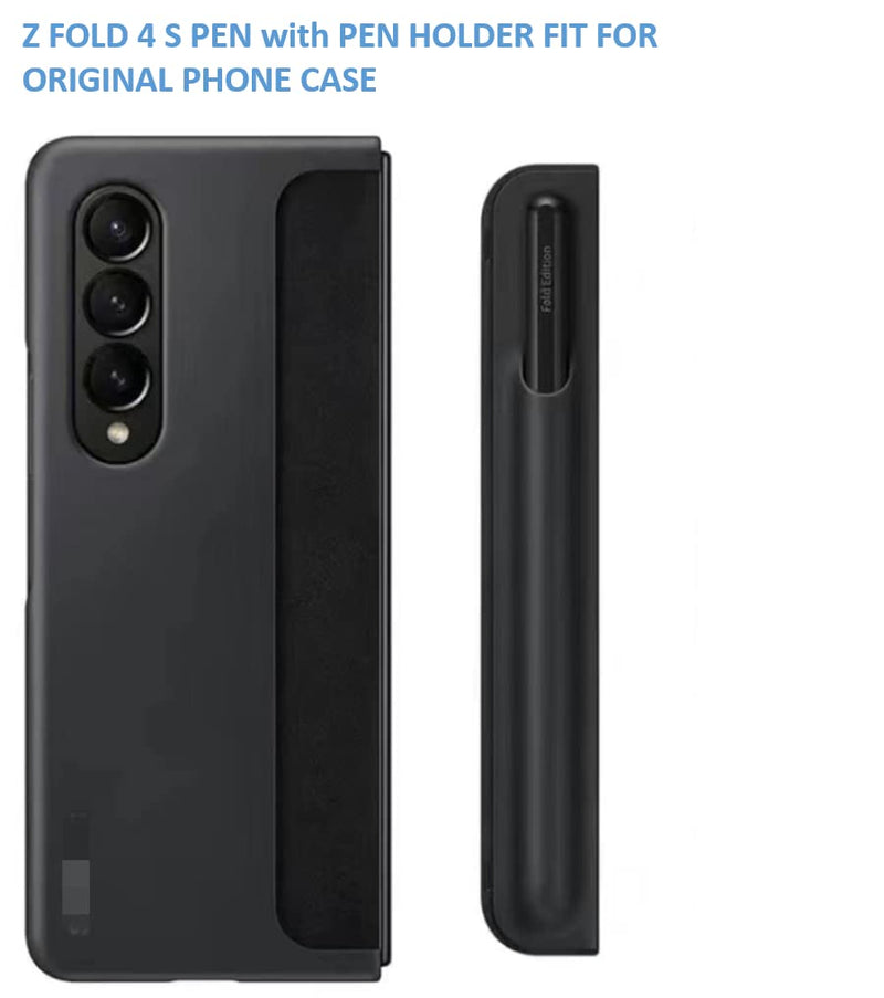 [Australia - AusPower] - Galazy Z Fold 4 S Pen,fold 4 Pen fold Edition Stylus s Pen + Pen Holder Replacement for Samsung Galaxy Z Fold 4 Original Phone Case +Tips/Nibs (Black) Black 