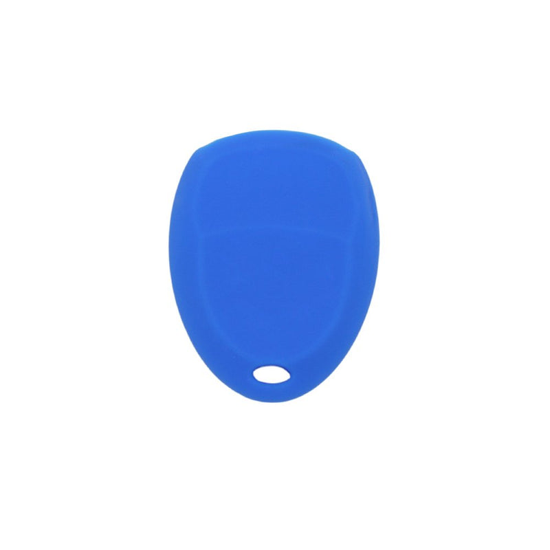 [Australia - AusPower] - SEGADEN Silicone Cover Protector Case Holder Skin Jacket Compatible with CHEVROLET BUICK GMC CADILLAC SATURN 6 Button Remote Key Fob CV4608 Deep Blue 