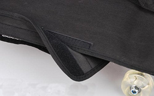 [Australia - AusPower] - Cooplay 32" 8" Black Skateboard Carry Bag Backpack Rucksack Straps with Mesh 