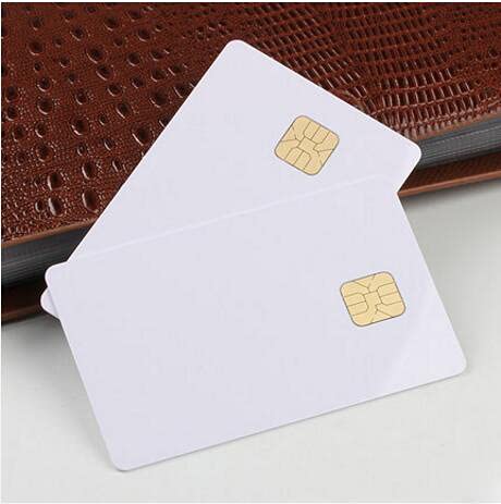 [Australia - AusPower] - Gialer 10Pack PVC Card with Contact Smart IC Card Compatible with SLE4428 (1K Bytes/8K bits) Card for Access Control System Hotel Key Card ISO7816,Fudan FM4428 chip Card 