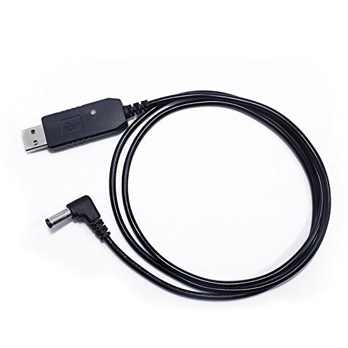 [Australia - AusPower] - BAOFENG USB Cable Battery Charger with Indicator Light + Car Cigarette Lighter/USB for Portable UV-5R,UV-5RE,DM-5R,BF-F8HP,UV-5X3 Plus Series Two-Way Radios 